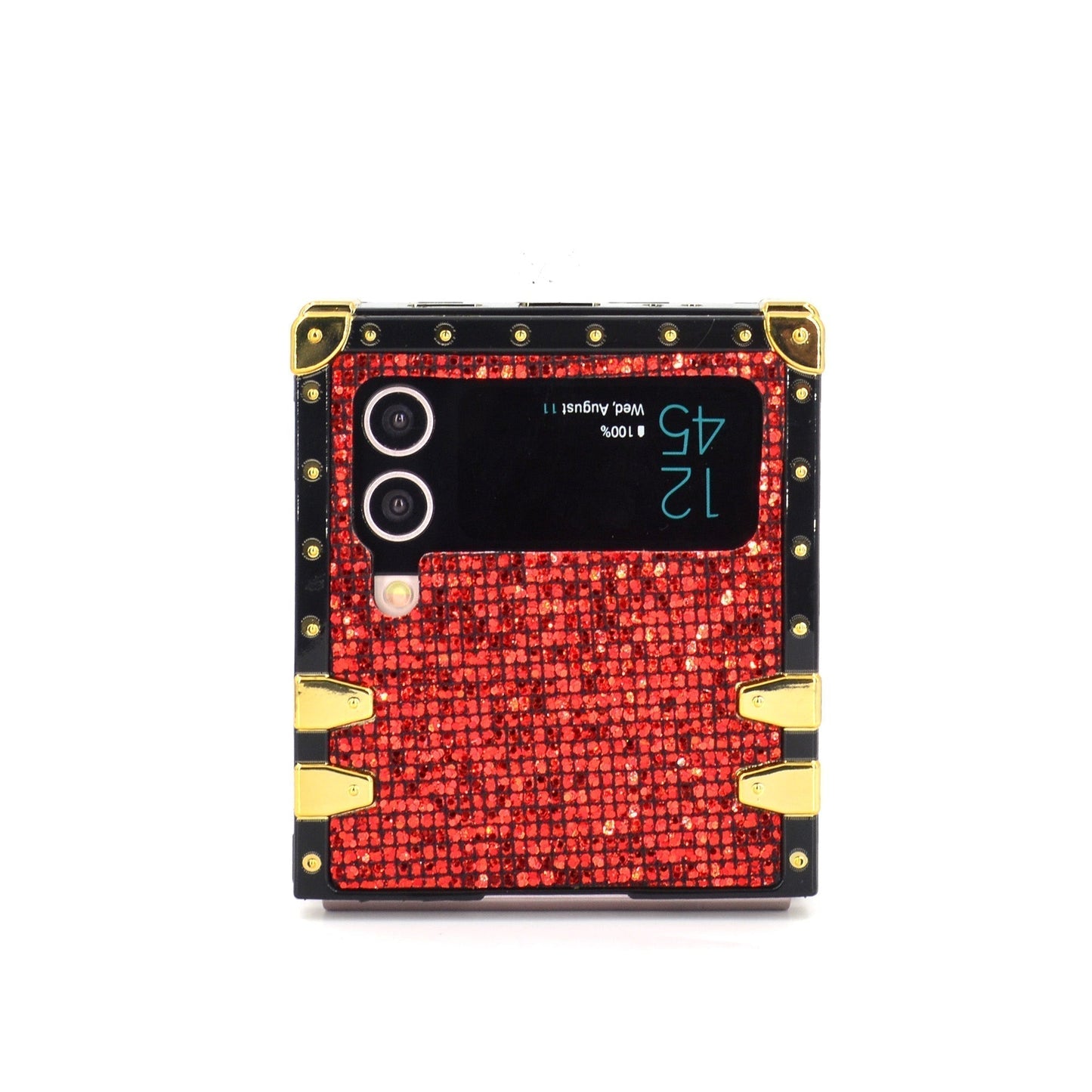 Samsung Galaxy Z Flip6/5/4/3 5g正方形「Ruby」