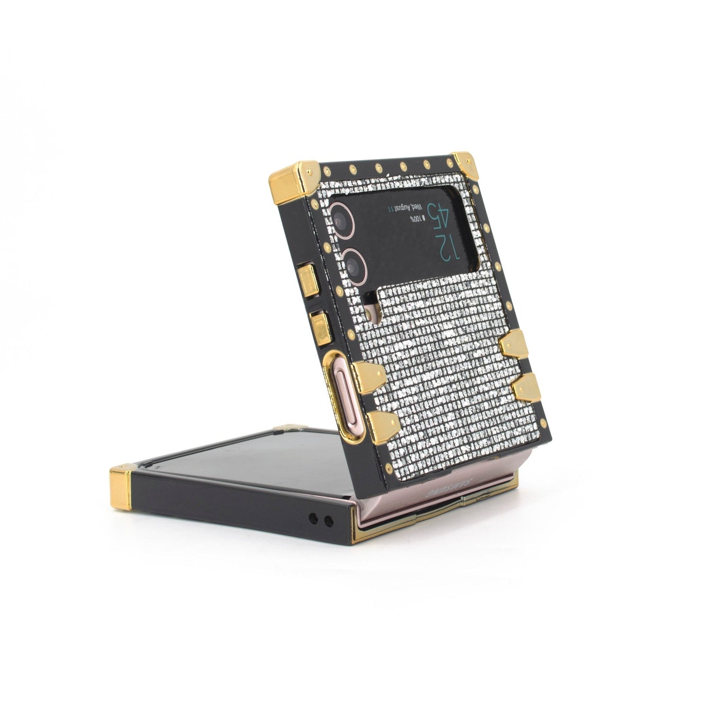 Τετράγωνη θήκη Samsung Galaxy Z Flip6/5/4/3 5G "Tahitian Pearl"