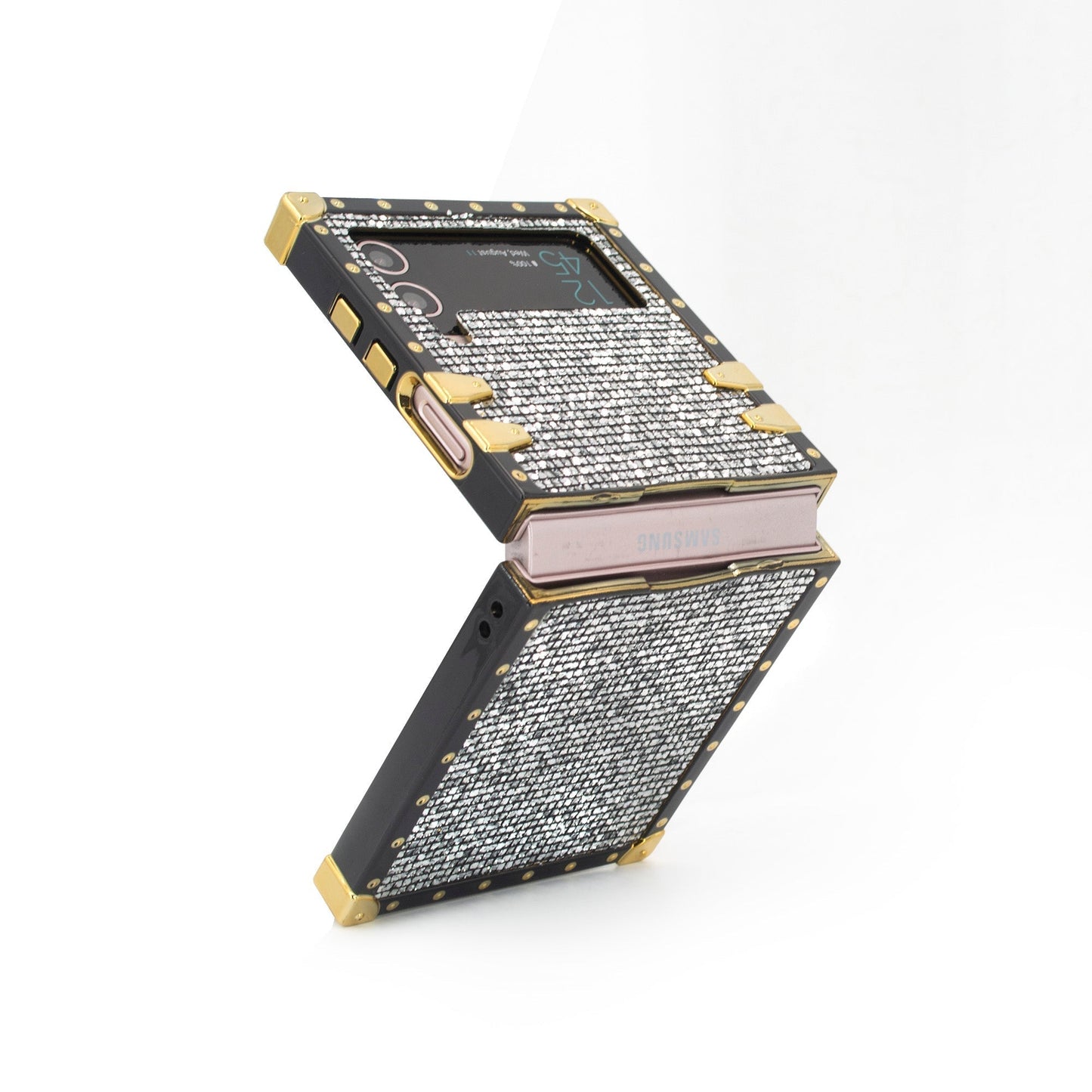 Τετράγωνη θήκη Samsung Galaxy Z Flip6/5/4/3 5G "Tahitian Pearl"