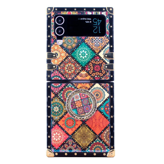 حافظة سامسونج جالاكسي Z Flip 6/5/4/3 5G مربعة "Arizona Ring"