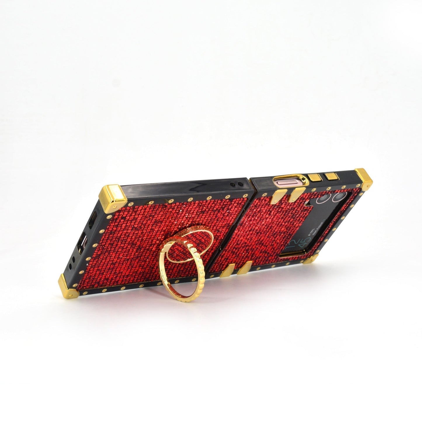 Coque Carrée Samsung Galaxy Z Flip6/5/4/3 5G "Anneau Rubis"
