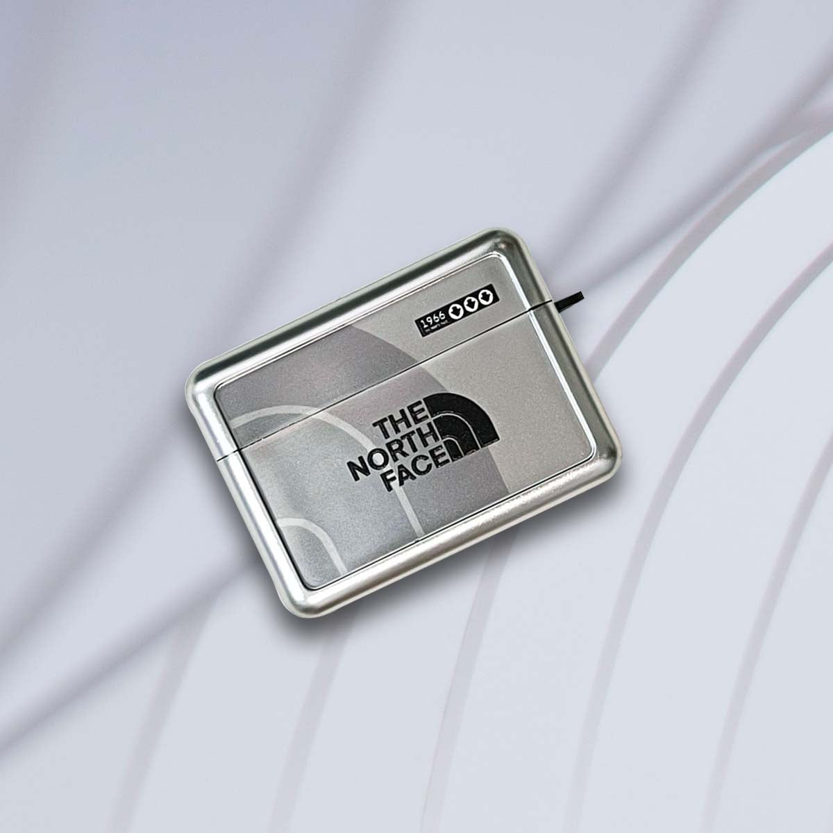 Carcasa reflectorizanta pentru AirPods | Argint TNF
